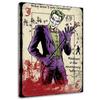 Canvas Print Joker Figure