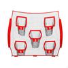 Football Throwing Net with 5 Target Sturdy Softball Training Hitting for