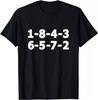 Футболка с порядком зажигания 1-8-4-3-6-5-7-2