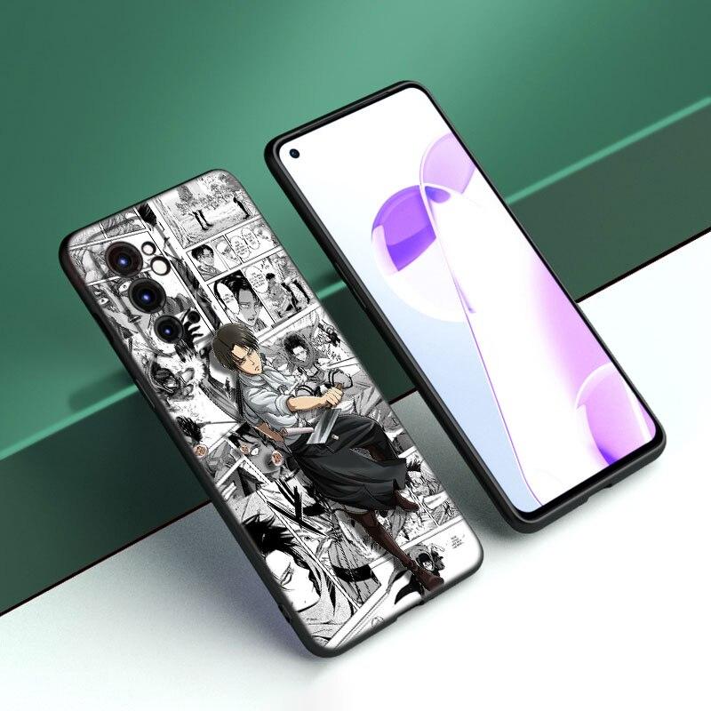 Чехол для телефона с изображением аниме «Атака Титанов» для OnePlus 7T 8T 9RT 10R Pro 6T Nord 2T CE2 N10 N20 N100 N200 ACE 5G, мягкий черный чехол из ТПУ