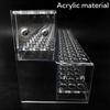 Transparent Stationery Display Shelf Acrylic Makeup Brush Holder Pencil Organizer  Office/School