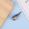 10Pcs Lead Sinker Reverse Fishing Lead Rotating Eight-Shaped Ring Fishing Lead Sinker Sliding Lead Water Drop Lead Sinker