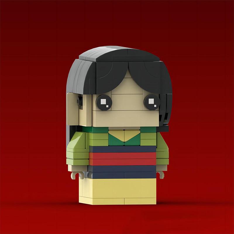 Building Block Brick Model Of Hua Mulan Series Children's Assembled Educational Doll