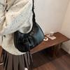 IELGY Fashion Underarm Bag Portable Crescent Bag All-Match Diagonal