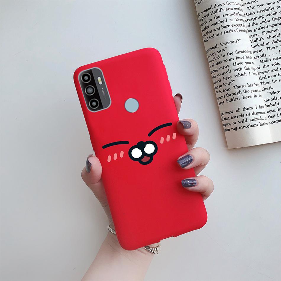 Чехол для OPPO A53S 2020 Мультяшный Coque Сердце Нарисованный Силиконовый Задняя Панель Телефона Для oppo a53s A 53s A53 s oppoa53 2020 Чехол-Ракушка