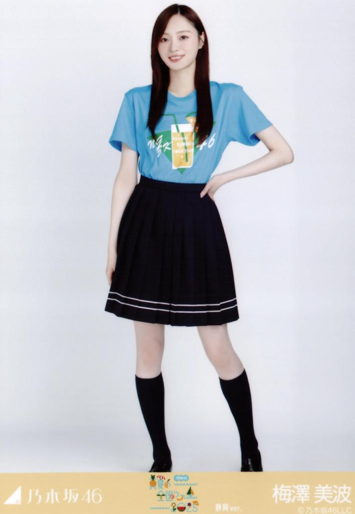 Nogizaka46 Photo: Midsummer National Tour 2025 T-shirt Shizuoka ver. Complete set of 3 Minami Umezawa