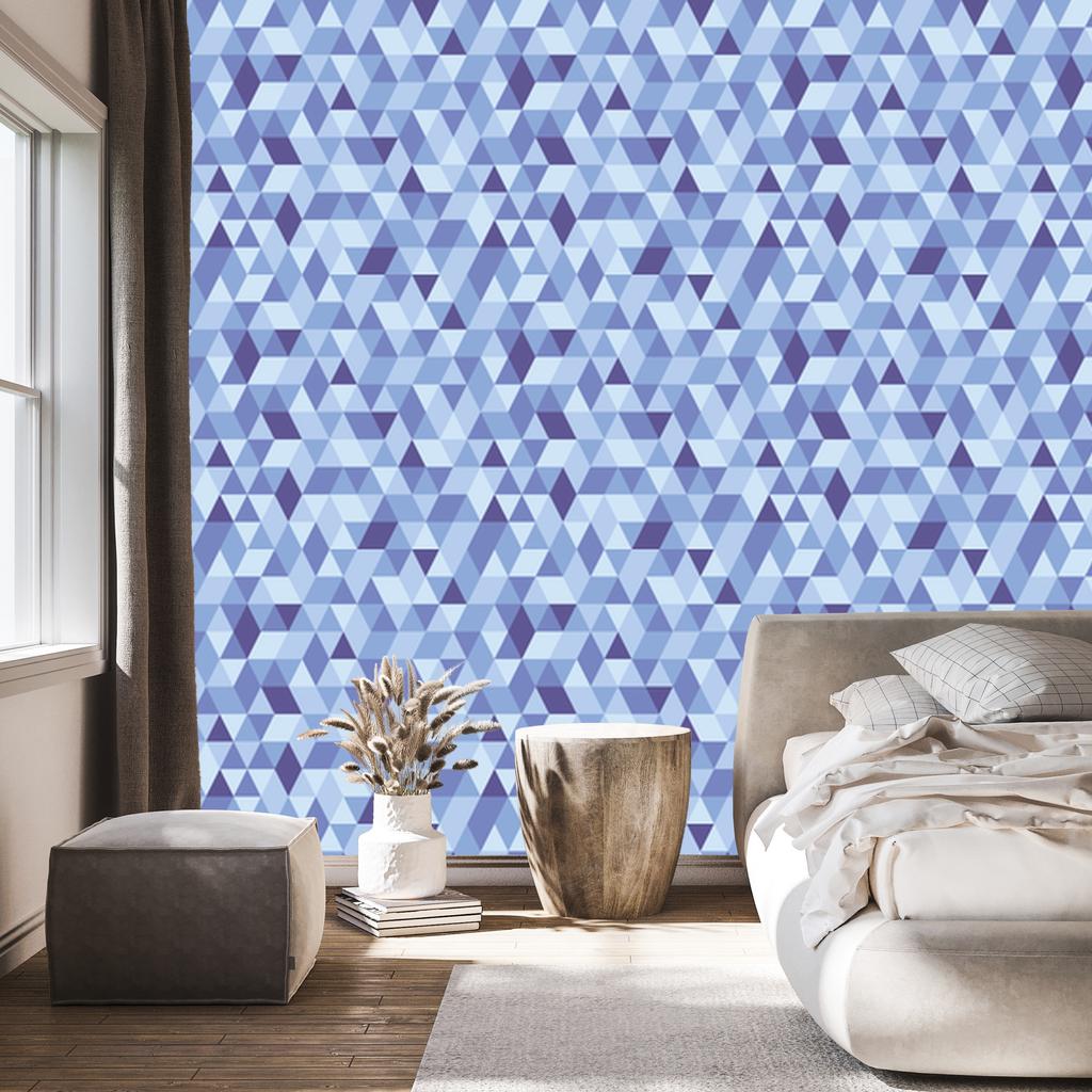 Geometric colorful pattern wallpaper for living room and bedroom 50x1000