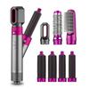 New Hair Dryer Multi Hair Styler 5 In1 Curling Iron Hair Straightener With Hair Brush Hairdryer For Hair Dryer Hair Multi Styler