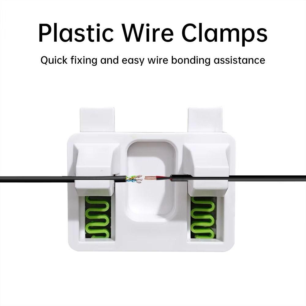 Portable Welding Wire Fixture ABS Thick Thin Wire Clamp Soldering Wire Holder Cable Holder