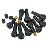 10Pcs Valve Stems TR413 Snap In Type SET Tubeless Tyre Replacement Black