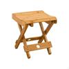 Bamboo Folding Stool Camping Chair Collapsible Foldable Fishing for Beach Yard