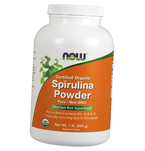 Спирулина, Spirulina Powder, Now Foods  113г (71128076)
