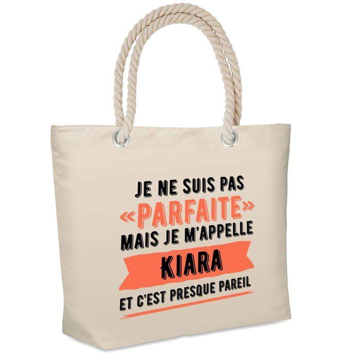 Sac isotherme Kiara Parfaite Cadeau humour femme Anniversaire Noël fête des Mères Mamie | Glacière Souple Idéal pique-nique lunchbag