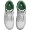 Кроссовки Air Jordan 1 Mid GS Summit White Pine Green Kids Pure-Platinum Sail DQ8423-142