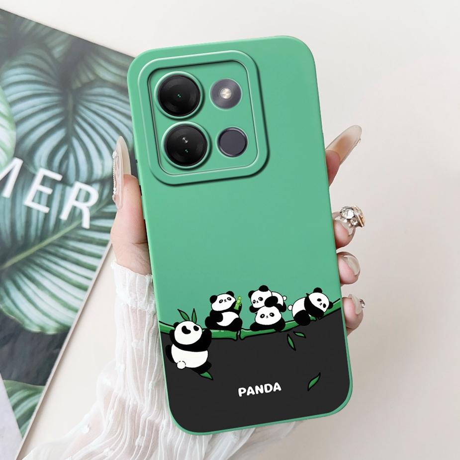 Для Infinix Smart 7 HD Чехол X6516 Милый Забавный Мультяшный Чехол Ударопрочный Чехол для Телефона Для Infinix Smart 7 Plus Smart7 X6515 Мягкие Чехлы