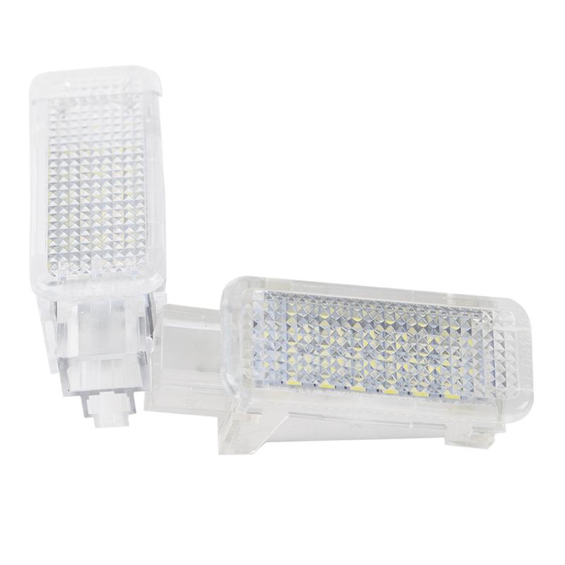 1 пара светодиодных ламп для дверей автомобиля, лазерный проектор с логотипом, лампа для ног, багажника для VW/SKODA Lambo, автомобильные Стайлинговые огни