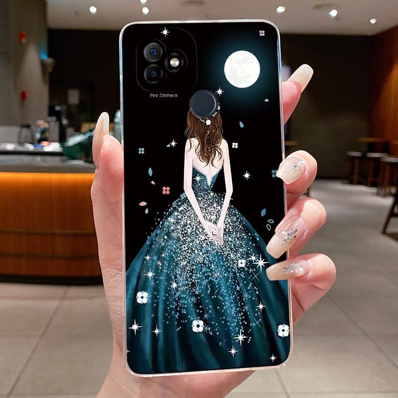 Для ITEL Vision1 Plus P36 Pro Чехол Прозрачный Роскошный Модный Бабочки Цветы Мягкий ТПУ Чехол Для ITEL Vision 1 Plus itelP36 Корпус