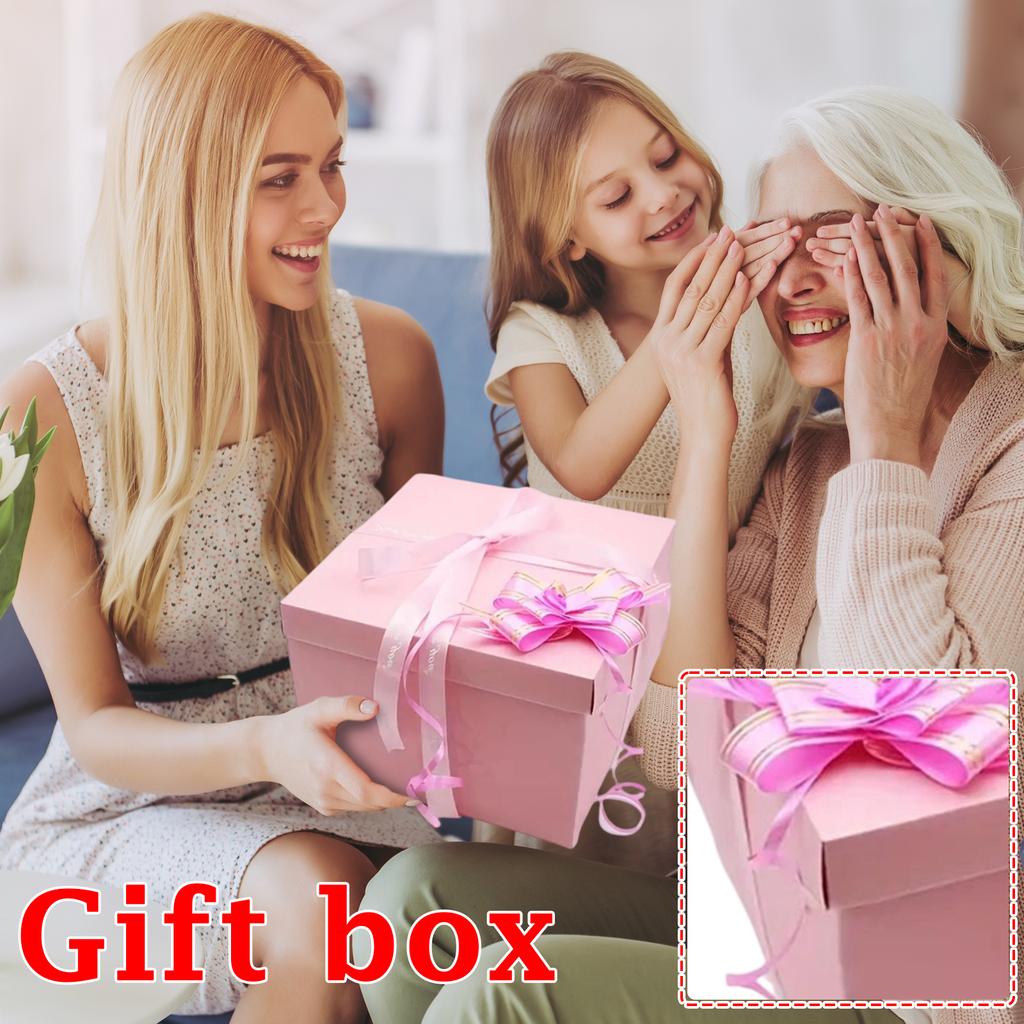 Birthday Surprise Explosion Gift Box – Creative Wedding Candy Box, Multi-Layer Folding Surprise Gift Package