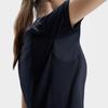 Fila Спорт Универсальный Минималистичный Маленький Логотип Поло Футболка с Коротким Рукавом Женские топы Королевский-Синий A11W433107FNV