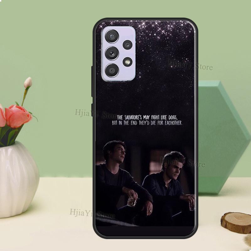 Чехол Дневники Вампира Для Samsung A54 A34 A24 A14 A51 A71 A12 A22 A32 A52 A72 A73 A33 A53 A13 Задняя Крышка
