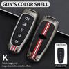 5 Buttons Car Remote Control  Key Case Cover Shell Fob For Ford Escape Focus C Max Kuga Edge Explorer Taurus Keyring Accesories