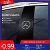GLC GLB 2 шт. Автомобильные наклейки на B-стойку, центральную стойку двери, защитные от царапин наклейки для Mercedes Benz AMG W177 W176 X166 X167 C257 C218 X2