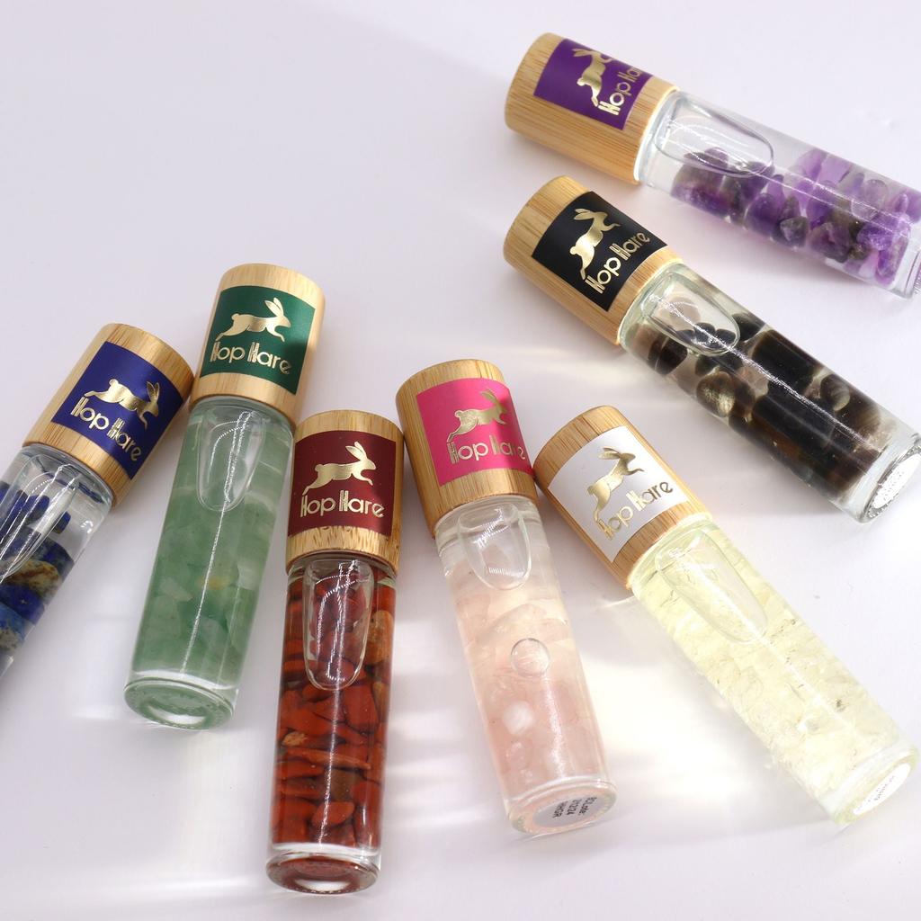 Roll-On Perfume Oil Green Aventurine Magician Hop Hare