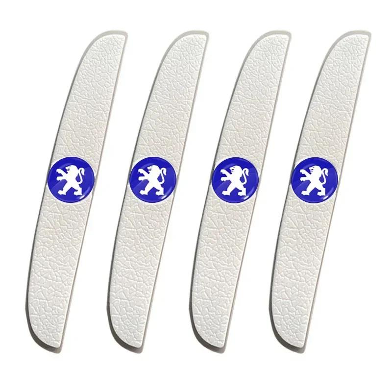 Автомобильная противоударная полоса на дверь Наклейка для защиты зеркала заднего вида Для Peugeot 308 307 206 208 207 3008 508 407 2008 5008 106