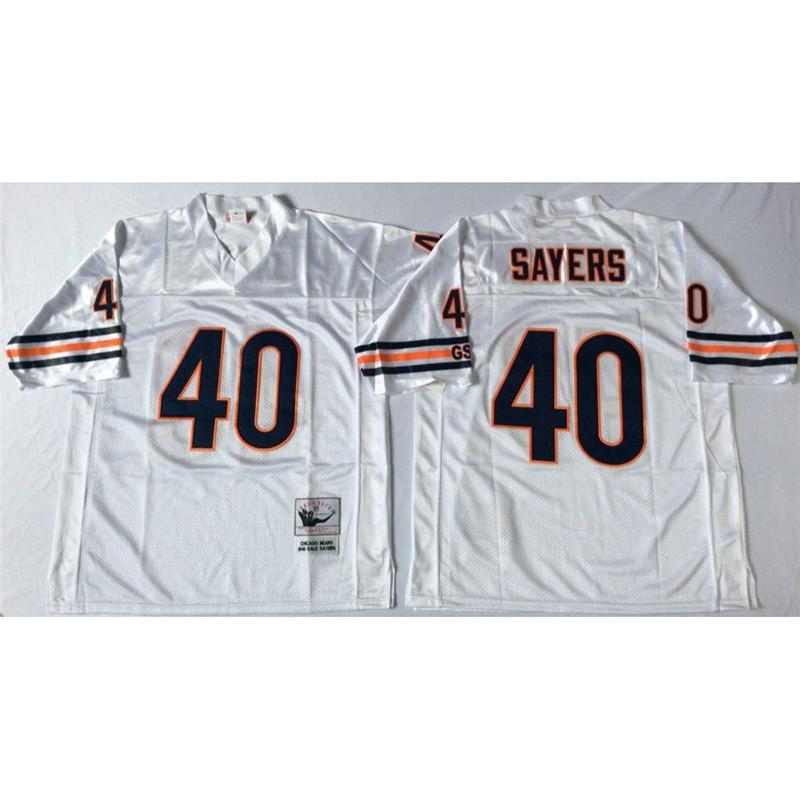Chicago Bears Retro NFL Football Jersey Men Women Cotton Embroidered Sports Fan Apparel