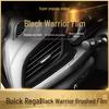Black Warrior Brushed Car Sticker for Buick Regal 17-21: Interior Modification Central Control Decoration