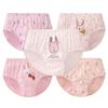 Ding Dong Dang Kids Girls' Pure Cotton Briefs 5 Piece Set GP046, a Popular Character In Korea
