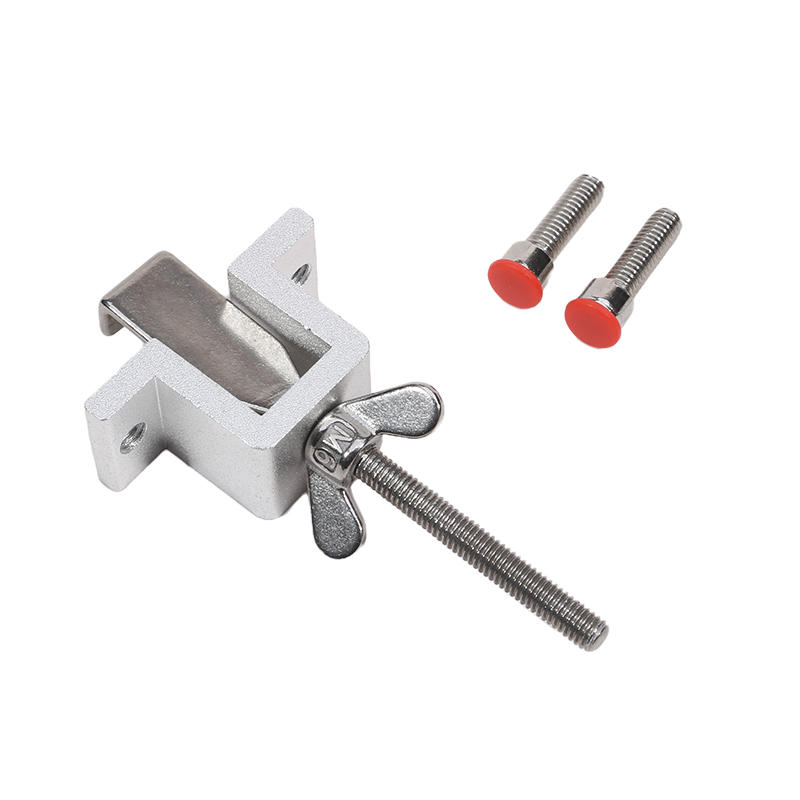 Portable Travel Door Lock with Dual Steel Nuts Adjustable for Hotel/Apartment Security Anti-Theft Door Stopper Easy To Use Random Color