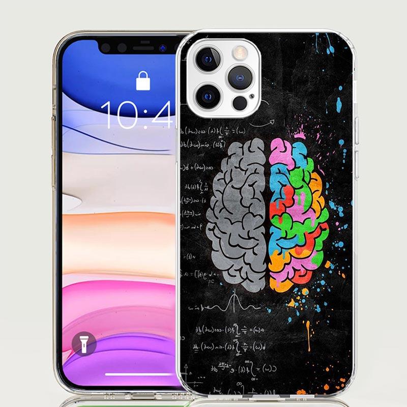 Чехол для телефона Физика Химия Математика Для iPhone 17 Air 16 15 Plus 11 14 Pro Max 13 Mini 12 7 8 + SE Узорное Искусство Индивидуальный Co