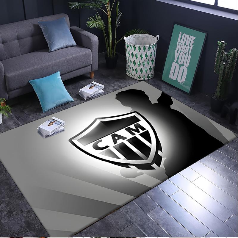 1PC rug Brugge Emblem Design Carpet, Chair Rug,Area Rug for Office Bedroom living rooms bedroom, Doormat decor Christmas fan gifts