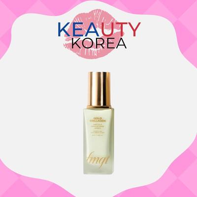 Fmgt Золотой коллаген ампульная база под макияж Зеленая 40 мл