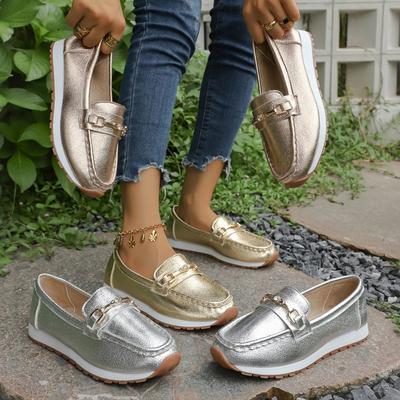 Женская обувь больших размеров 2025 весна и осень новая обувь Doudou на мягкой подошве, туфли-лодочки на толстой подошве с мелким вырезом, лоферы на одной педали