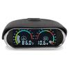 12V Автомобильный 2 в 1 ЖК-дисплей Вольтметр+Измеритель температуры воды с датчиком температуры 1/8 NPT Измеритель температуры воды для автомобиля, грузовика