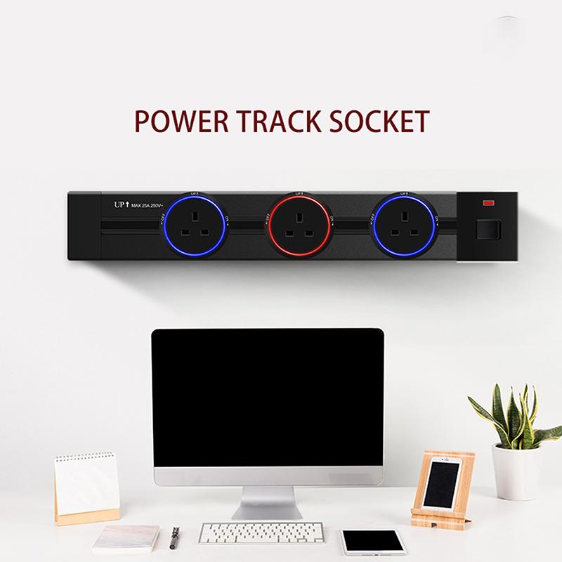 400 мм/600 мм/800 мм электрические удлинители, розетка для кухни, скрытая скрытая настенная розетка, настенная розетка