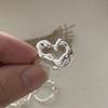 925 Sterling Silver Rings for Women Men Couple Minimalist Handmade Shinning Heart Ring Party Jewelry Gift Prevent Allergy