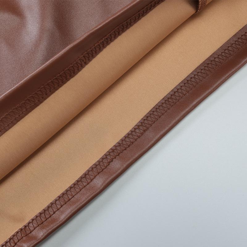 Мини-платье без бретелек из искусственной кожи, женское, летнее, сексуальное, однотонное, облегающее, с открытыми плечами, вечернее платье для вечеринки