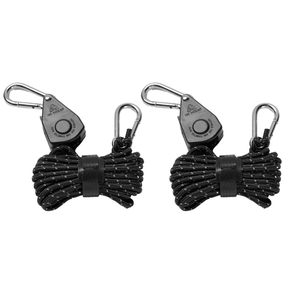 4M Кемпинговая палатка Крепежная веревка Регулируемый парашютный нейлоновый шнур Тентовый трос Трещотка Вешалка Блок Крюк Стяжной ремень