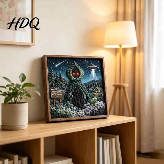 Креативный набор текстильного дизайна 2 шт. Темный готический DIY 3D тканевое искусство ремесло набор скульптура ручной работы набор проект для начинающих пакет материалов подарки