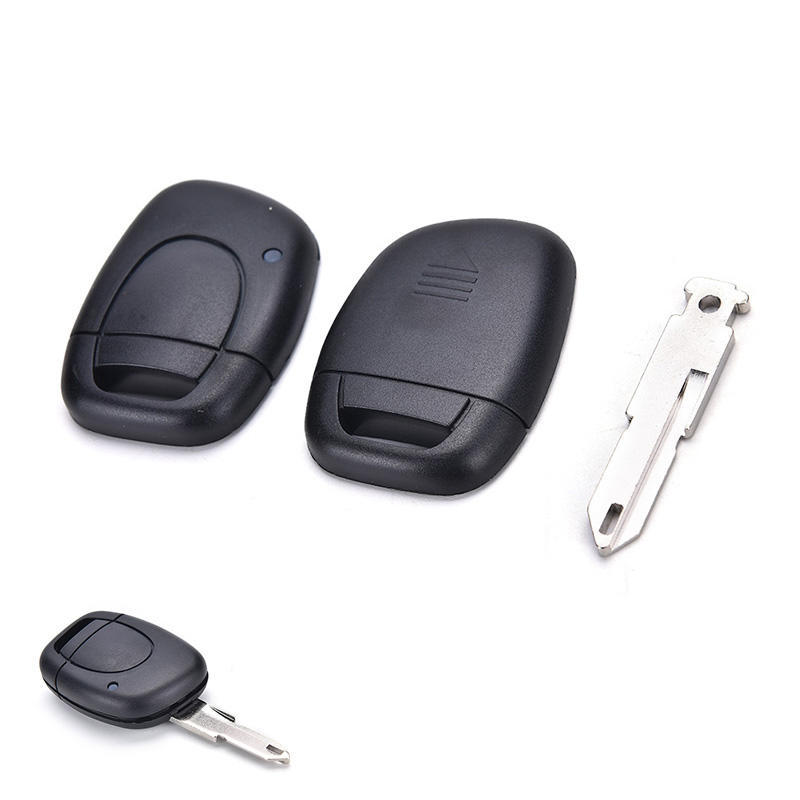 Заготовка для удаленного ключа, 1 кнопка, брелок, подходит для Renault Twingo Clio Kangoo Master