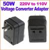 Portable Transformer Step Down Voltage Converter Travel Adapter US AC 220V To 110V 10W