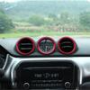 Car Red / Black Dashboard Side Air Conditioning AC Outlet Vent Ring Cover Trim For Suzuki Vitara Escudo 2015 -  Accessories