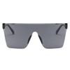 Fashion New Popular Ultra Light Thin Sunshade Sunglasses Large Frame Anti Uv Street Photo Driving Sun Glasses