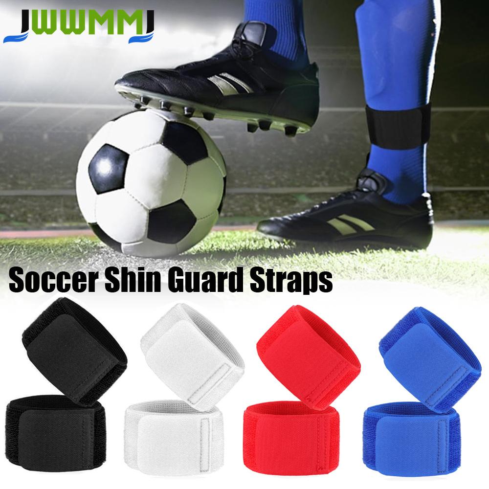 Soccer Shin Guard Strap Anti Slip Soccer Ankle Straps Football Sock Bands Legging Shin Fixed Straps Adjustable Sports Guard Stay 1