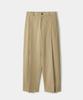 TRIP LE SENS Fw Side Pintuck Curved Pants_Beige