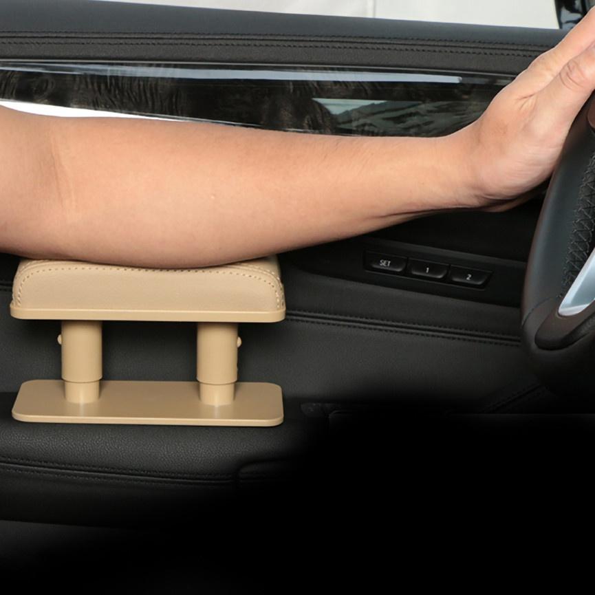 Подлокотник автомобиля, поддержка левого локтя, универсальная регулируемая подушка против усталости, снимает усталость рук водителя