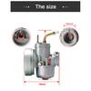 ZSDTRP For BING Carburetor 17mm BING Moped Carburetor For BING SRC 1/17/54 PUCH KREIDLER FLORET/LH/LF TUNTURI For 50/60cc Moped
